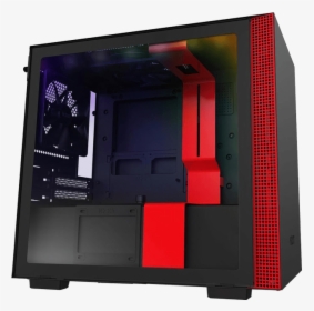H Series H210i Tempered Glass, No Psu, Mini-itx, Matte - Nzxt H210, HD Png Download, Free Download