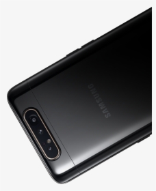 Rear View Of Galaxy A80 Laid Flat - Samsung A80 Black, HD Png Download, Free Download