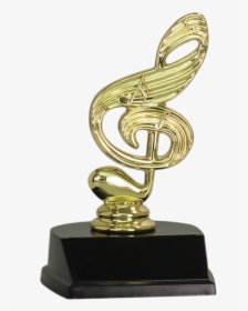 Transparent Gold Music Notes Png - Music Awards Trophies Png, Png Download, Free Download