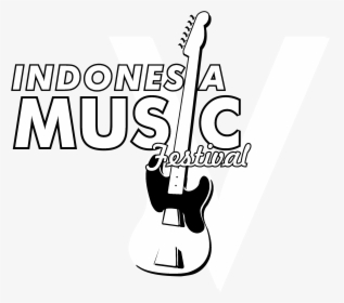 Indonesia Music Festival Logo Black And White, HD Png Download, Free Download