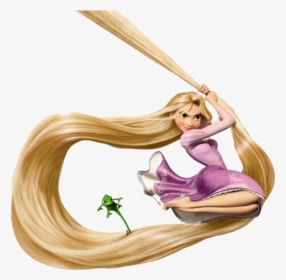 Imágenes De Enredados Con Fondo Transparente, Descarga - Rapunzel Swinging On Her Hair, HD Png Download, Free Download