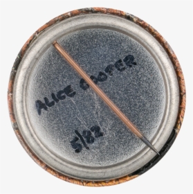 Alice Cooper Schools Out Button Back Music Button Museum - Circle, HD Png Download, Free Download