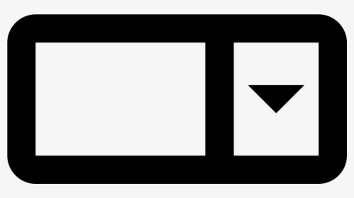 Transparent Dropdown Icon Png - Triangle, Png Download, Free Download