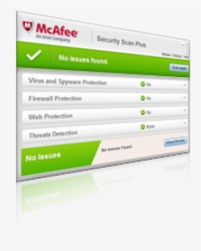 Mcafee Security Scan Plus, HD Png Download, Free Download