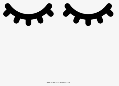 Clip Art Ojos De Unicornio Png - Cilios Molde Para Imprimir, Transparent Png, Free Download