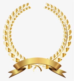 Laurel Wreath Bay Laurel Gold Award - Gold Laurel Wreath No Background, HD Png Download, Free Download
