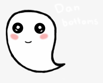 Youtube Ghost Drawing Clip Art - Cartoon Cute Ghost Png, Transparent Png, Free Download