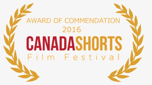 Canada Shorts Award Of Commendation Laurel Gold - Canada Shorts Film Festival, HD Png Download, Free Download