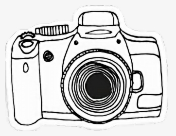 Black And White Camera Sticker, HD Png Download, Free Download