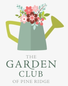 Prcl Garden Club Logo-01 - Garden Club Of Pine Ridge, HD Png Download, Free Download