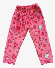 Pink Hearts Pants - Pajamas, HD Png Download, Free Download