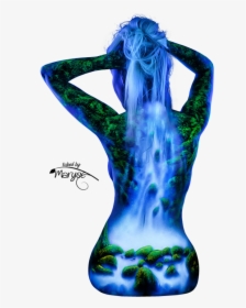Body Painting Of Water, HD Png Download, Free Download