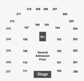 K Rock Center Seating Chart, HD Png Download, Free Download