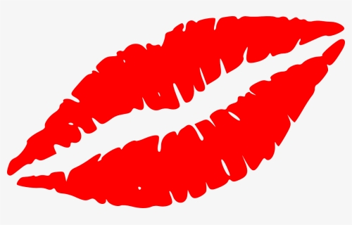 Vector Red Lips Png, Transparent Png, Free Download