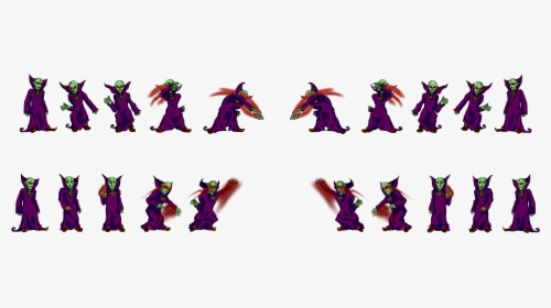 Vampire King Punch Sprite [videogame Proyect] - Cartoon, HD Png Download, Free Download