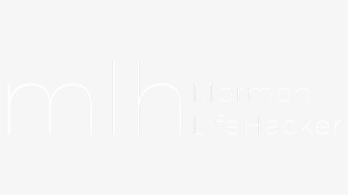 Mormon Life Hacker - Line Art, HD Png Download, Free Download