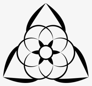 Alchemy Drawing Black Magic - Seed Of Life, HD Png Download, Free Download
