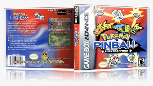 Gameboy Advance Gba - Pokemon Pinball Game Boy Advance, HD Png Download, Free Download