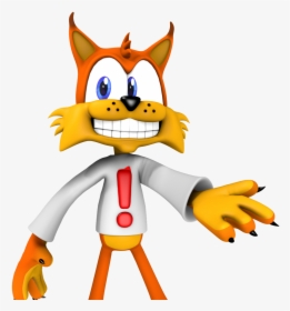 Cartoon , Png Download - Bubsy Png, Transparent Png, Free Download