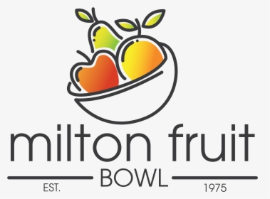 Milton Fruit Bowl Logo Stacked-01 - Crystal Clean Car Wash Logo, HD Png Download, Free Download