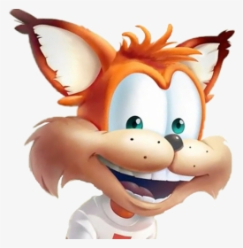 #bubsy #bubsythebobcat #youtube #bubsy3d #italia #zommotadaschi - Bubsy, HD Png Download, Free Download