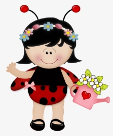Papel De Parede Joaninha - Mariquitas Tiernas Animadas, HD Png Download, Free Download
