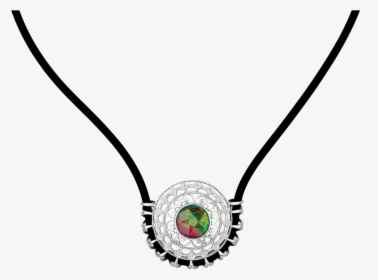 Cora Sterling Silver Pendant By Korite Ammolite - Necklace, HD Png Download, Free Download