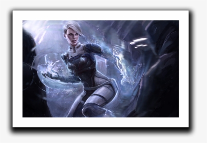 Mass Effect Cora Art, HD Png Download, Free Download