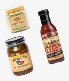 Capsaicin Cookout Box Mayo, Pickles, Ketchup, HD Png Download, Free Download