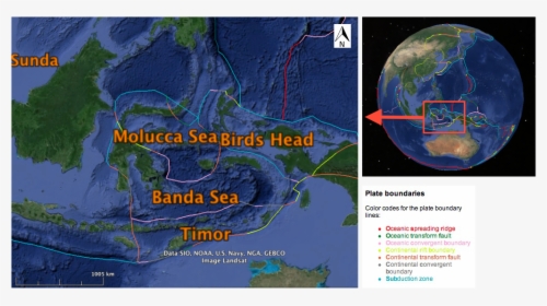 Picture - Molucca Sea Collision Zone, HD Png Download, Free Download