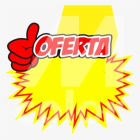 Splash Médio Oferta Com Dedo 21,5x21,5cm - Placa Promoção, HD Png Download, Free Download
