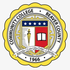 Presidentseal Pantonecolors - Community College Of Beaver County Crest, HD Png Download, Free Download