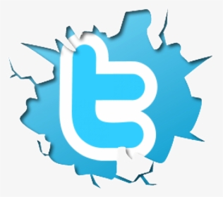 Cracked Twitter Icon Png - Logos De Twitter Png, Transparent Png, Free Download