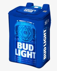 Bud Light Cooler Bag 24 X 355 Ml - Bud Light Beer Label, HD Png Download, Free Download