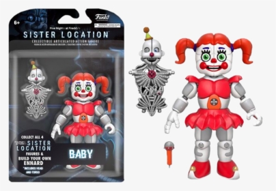 Fnaf Sister Location Baby Toy, HD Png Download, Free Download