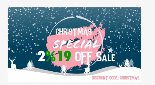 Christmas Sale %19 Discount Off Entire Order Hand Made - Graphic Design, HD Png Download, Free Download