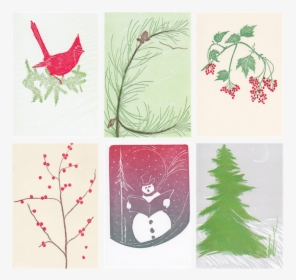 Set Of Large Christmas Cards For Sale - Motif, HD Png Download, Free Download