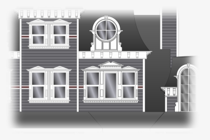 Remodelling House To Maximize Halloween Architecture - Window, HD Png Download, Free Download