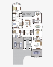 Florida Bungalow Floorplan, HD Png Download, Free Download