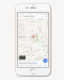 Iphone Google Maps Layout, HD Png Download, Free Download