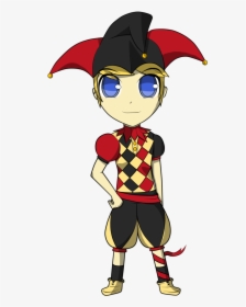 Transparent Jester Clipart - Chibi Jester, HD Png Download, Free Download