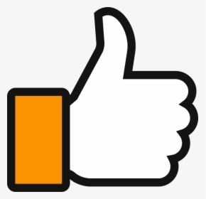 Facebook Thumbs Up Clipart Thumb Signal Like Button - Facebook Thumbs Up Png, Transparent Png, Free Download
