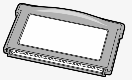 Gameboy Advance Cartridge Png , Png Download - Blank Gameboy Advance Cartridge, Transparent Png, Free Download