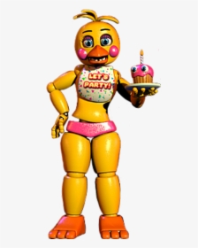 Fnaf 2 Toy Chica Full Body, HD Png Download, Free Download