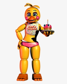 Fnaf 2 Toy Chica, HD Png Download, Free Download