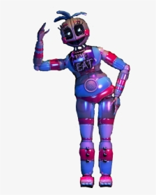#funtime Chica Png - Blue Funtime Chica, Transparent Png, Free Download