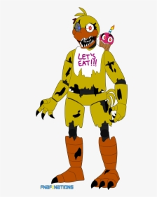 Gotta Love That Snazzy Nightmare Carl Tho Also, I See - Fnaf Nations Chica, HD Png Download, Free Download