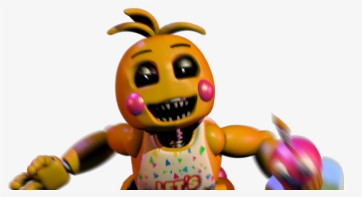 Fnaf 2 Toy Chica Jumpscare By Crueldude100 - Five Nights At Freddy Sister Location Scary, HD Png Download, Free Download