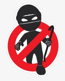 Bars For Windows Crimestopper - Burglary Logo, HD Png Download, Free Download