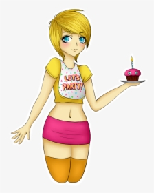 Human Toy Chica By K1w1sw33t - Fnaf Human Toy Chica, HD Png Download, Free Download